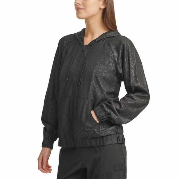 NWT DKNY Sport Ladies’ Embossed Lightweight Jacket - Picture 2 of 5